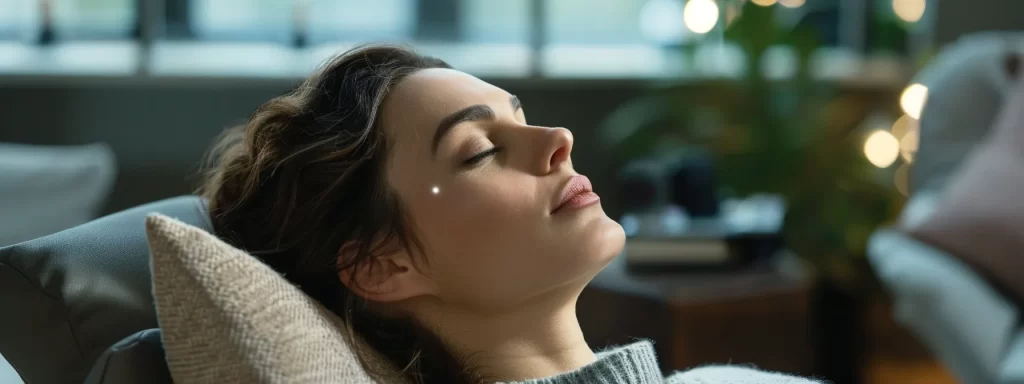 a woman receiving an ultherapy treatment with focused ultrasound, her skin visibly tightening and lifting under the advanced technology.