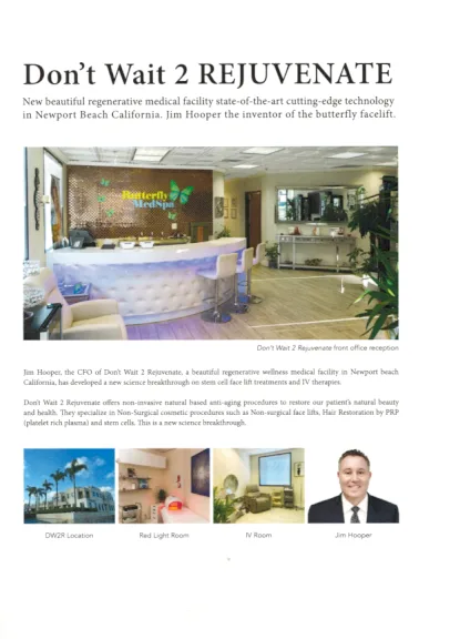 First page of the 2021 Orange Coast Magazine feature