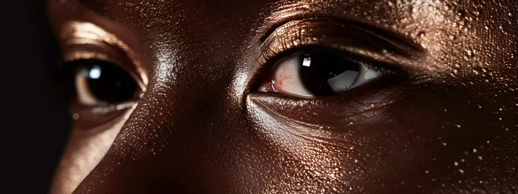 a close-up photo of a firm, smooth skin texture with natural glow, highlighting the benefits of natural skin tightening solutions.