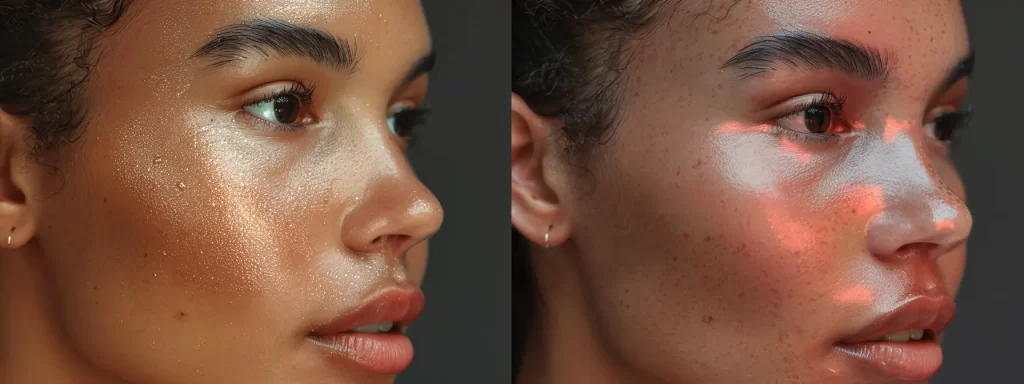 a glowing, youthful skin showcasing the transformative effects of serum x, y, and z on firmness, elasticity, and hydration.