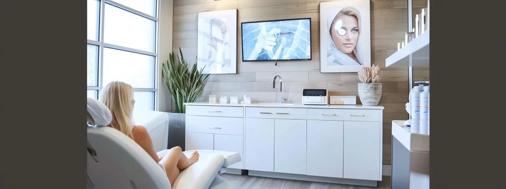 a patient consulting with a qualified provider in a modern clinic, preparing for ultherapy treatment to minimize side effects and maximize results.
